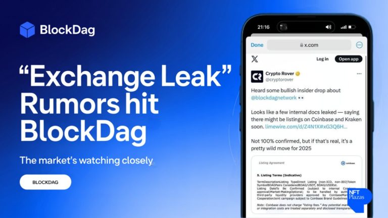 BlockDAG’s Leaked Coinbase–Kraken Listings Shake Up The Market logo