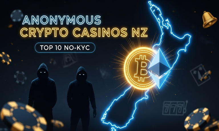 Anonymous Crypto Casinos NZ 10 Best No-KYC Sites For Privacy-Focused Players