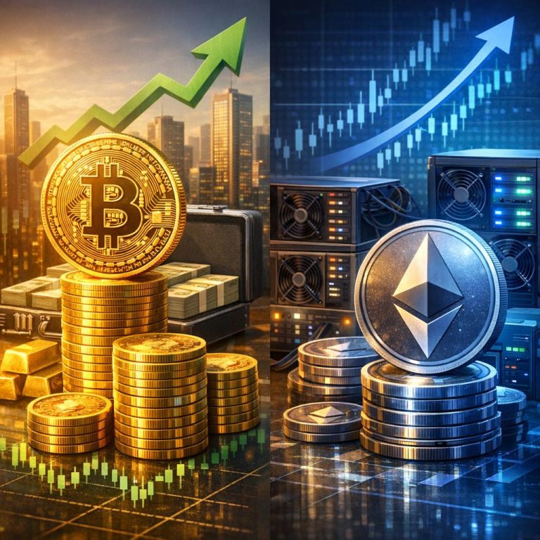 Strategy Expands Bitcoin Holdings With $90M Purchase, Bitmine Follows With ETH