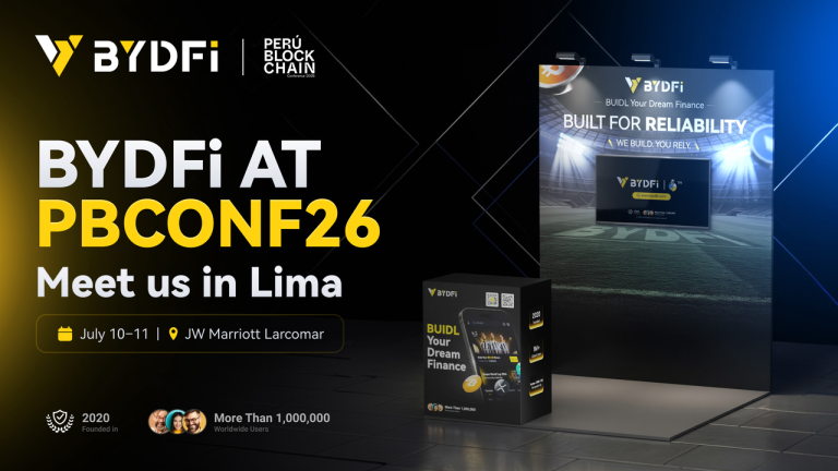 BYDFi Participates In Peru Blockchain Conference 2026, Engaging The LATAM Web3 Community BYDFi Participates In Peru Blockchain Conference 2026, Engaging The LATAM Web3 Community